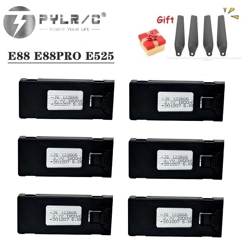 Eachine Drone E58 - Aksesori baterai Drone RC 3.7V 1800Mah,