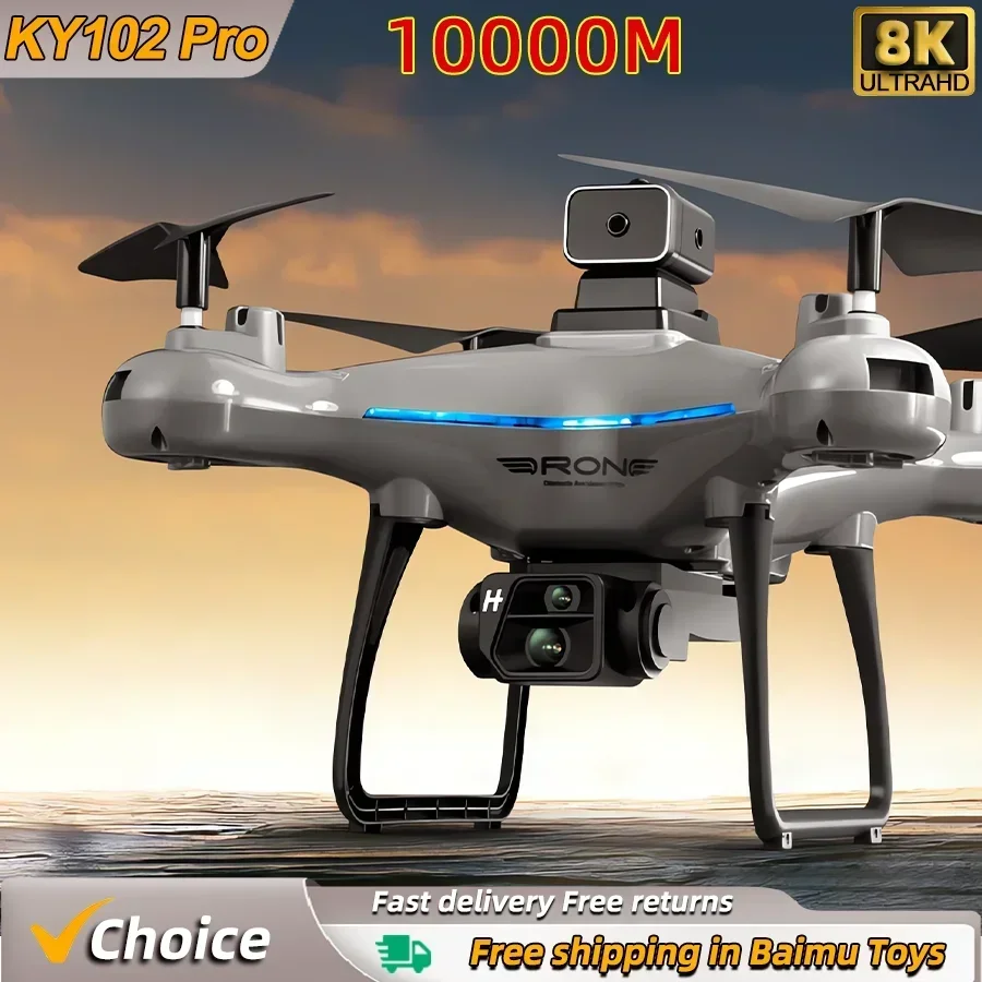 KY102 Drone RC 8K kamera ganda - Drone Kit Vtol ulasan dan harga
