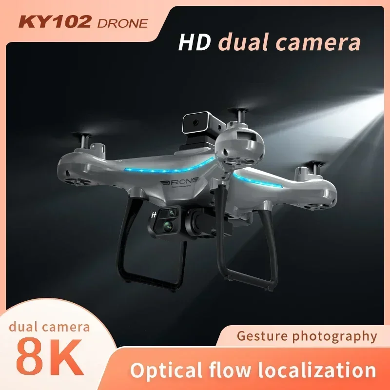 KY102 Drone RC 8K kamera ganda - Drone Kit Vtol ulasan dan harga