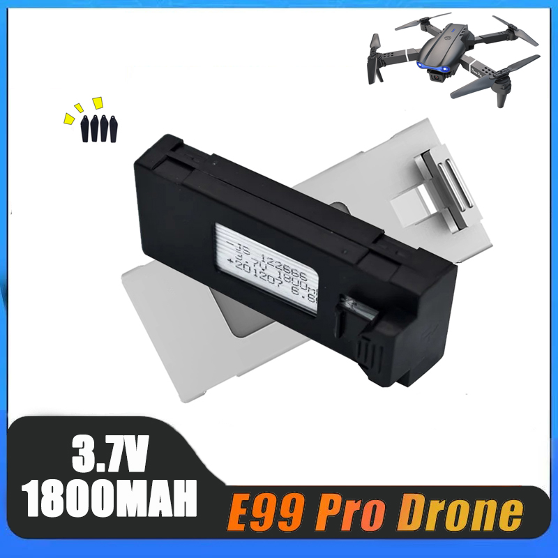 1-10 buah E99 Pro baterai Dron - Eachine Drone E58 ulasan dan harga