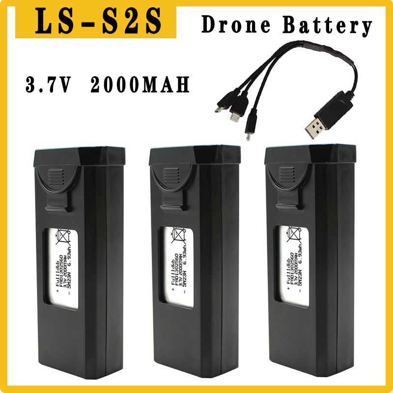 Drone S2S Original baterai 3.7 - Eachine Drone E58 ulasan dan harga