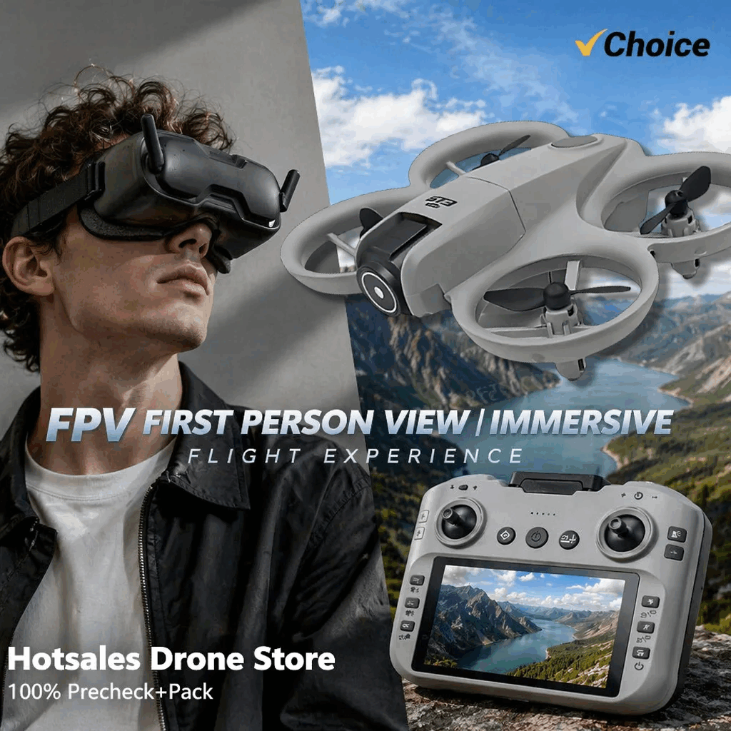 Drone Mini GT3 4K/8K HD Profes - Drone Kit Tricopter ulasan dan harga