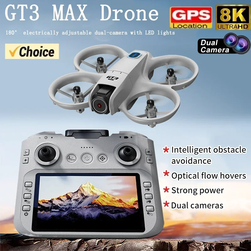 2026 GT3 Mini Baru Dengan Dron - Drone Kit Tricopter ulasan dan harga